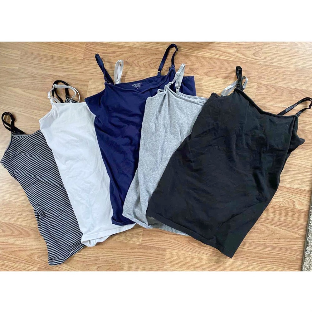 Motherhood Clip Down Nursing Tank Lot